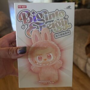 UNOPENED Authentic Big into Energy Labubu- Happiness